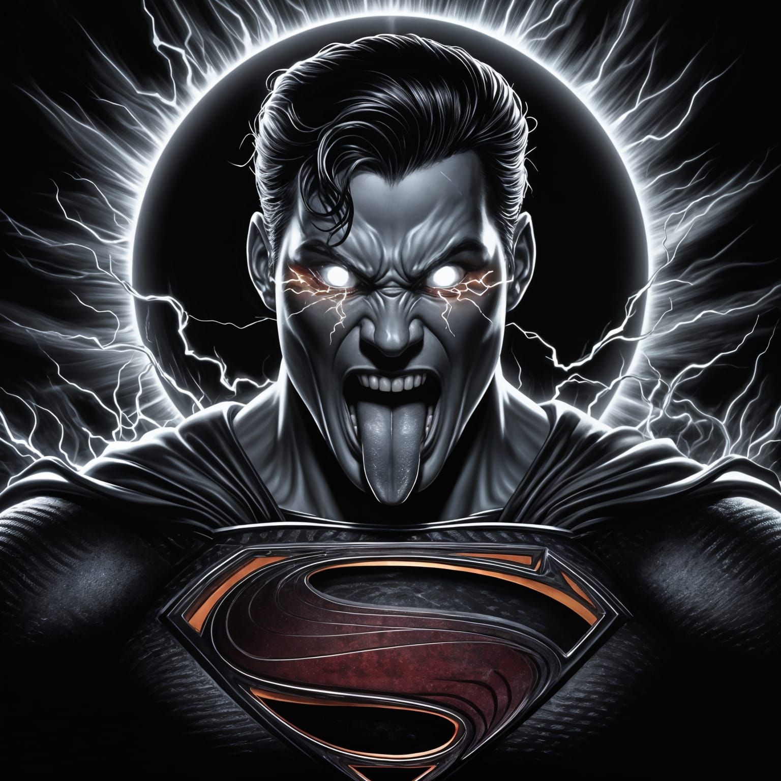 Superman as Dark Cosmic Force