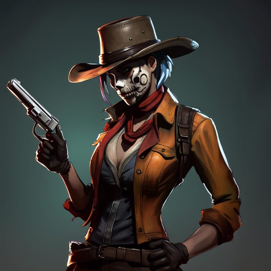 Heather Mason as Skimpy Gunslinger