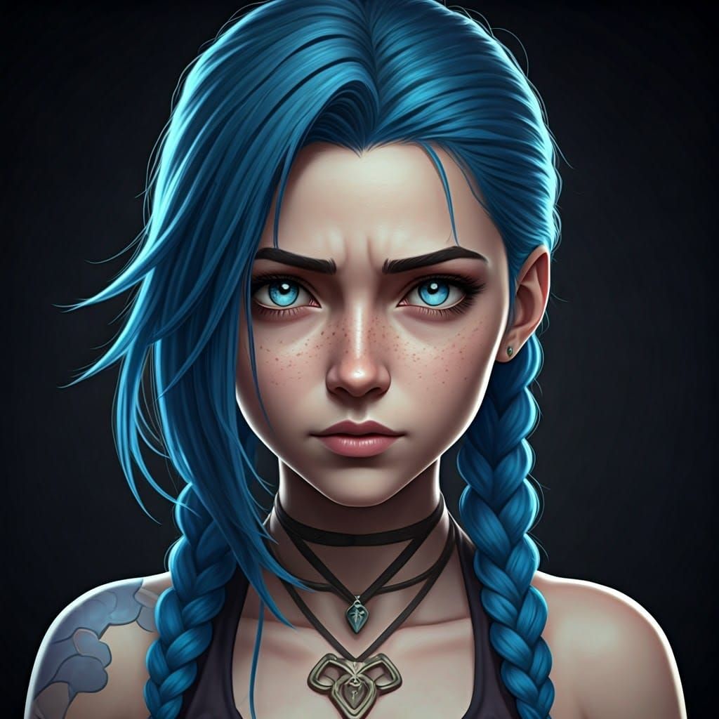 Cyberpunk Anime Goddess in 8k Resolution