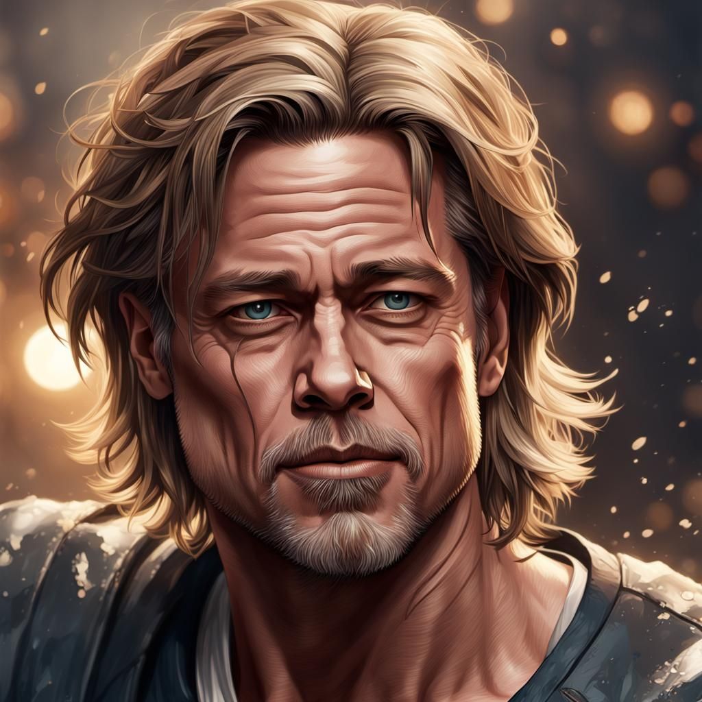 Detailed Portrait with Dynamic Lighting