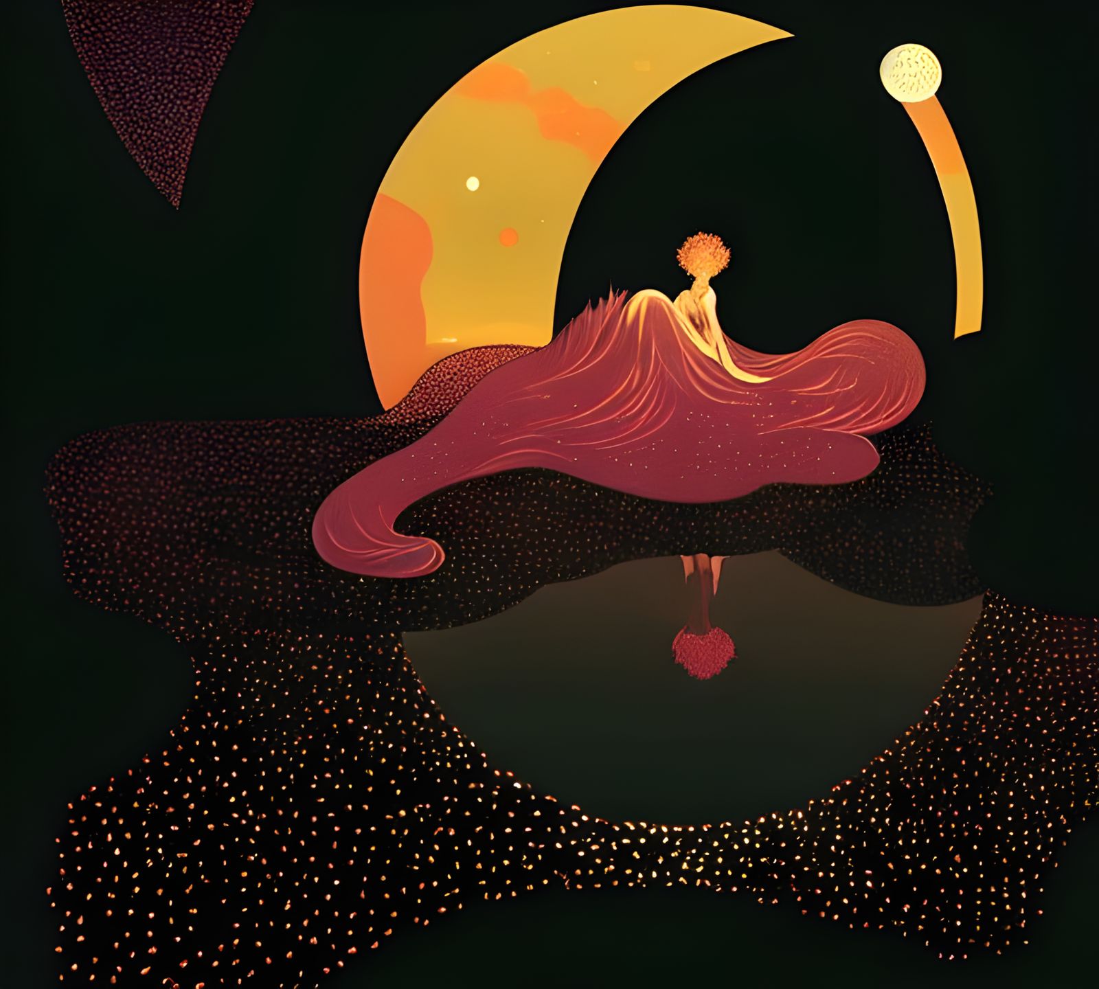 Dreamy Celestial Arches: A Hypermaximalist 3D Shading Master...