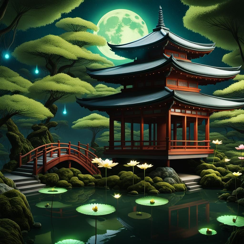 A Magical Japanese Garden