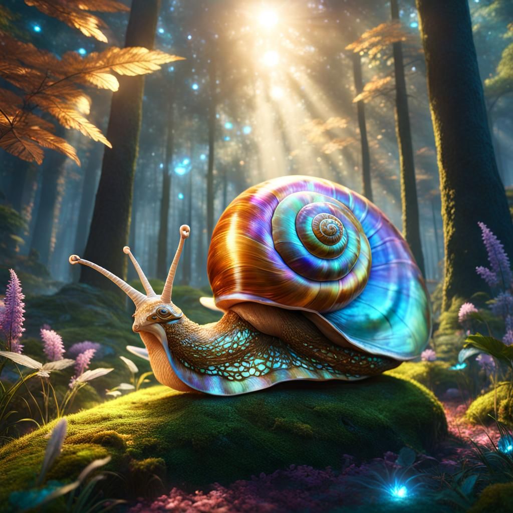 Enchanted Forest: Gigantic Snail and Trailer