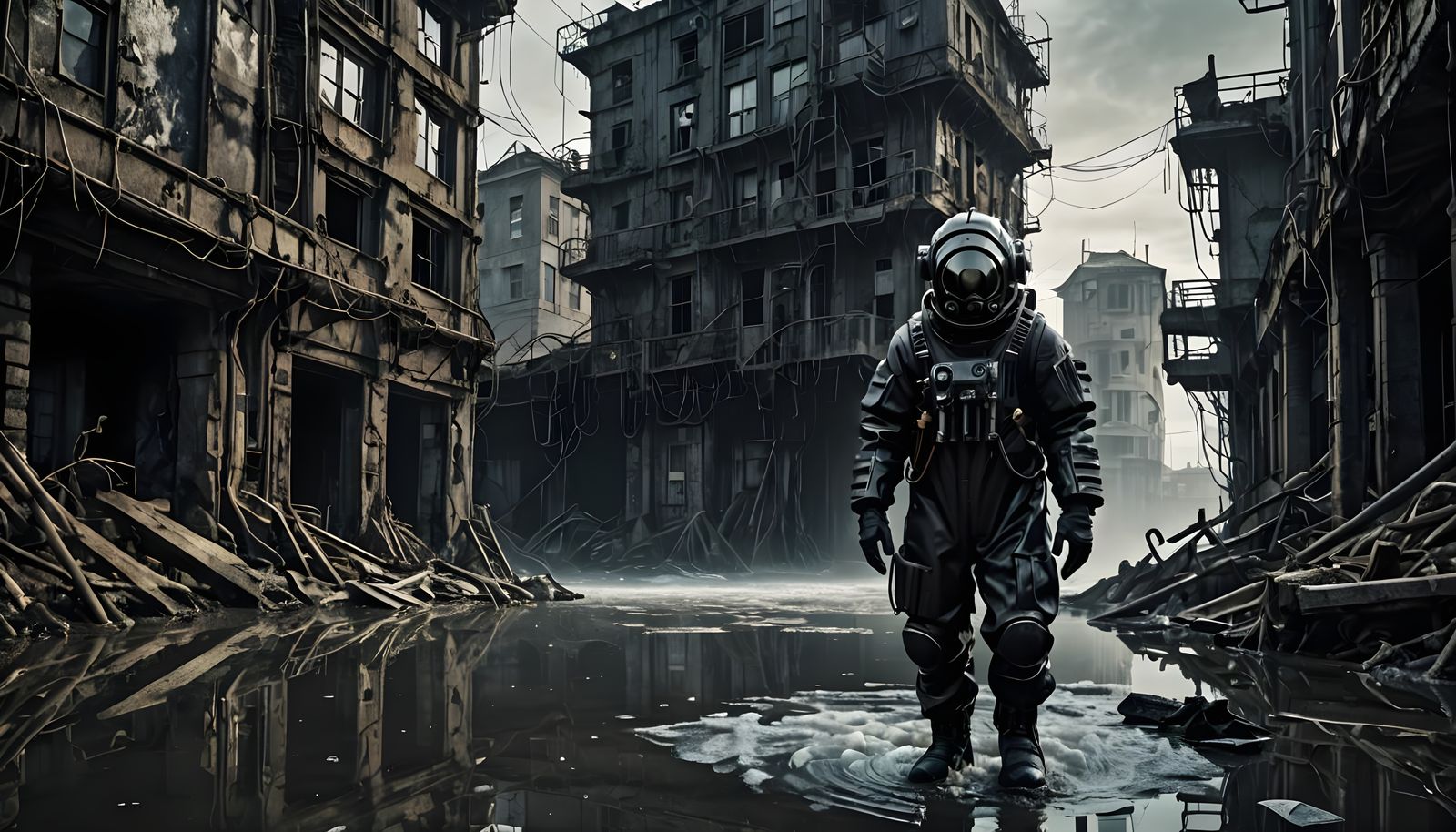 Surreal Winter Dreamscape Unveils Post-Apocalyptic Utopia