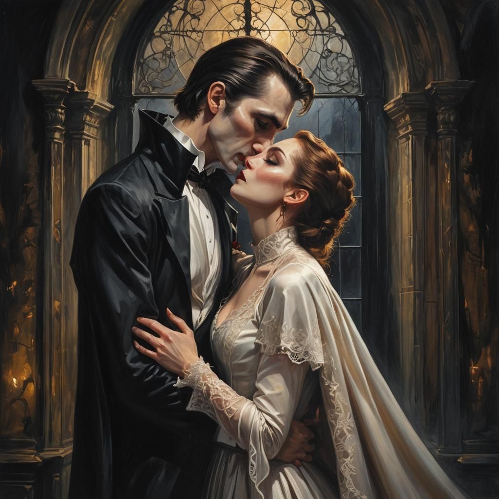 Vampire's Kiss: Dark Fantasy in Gothic Moonlight