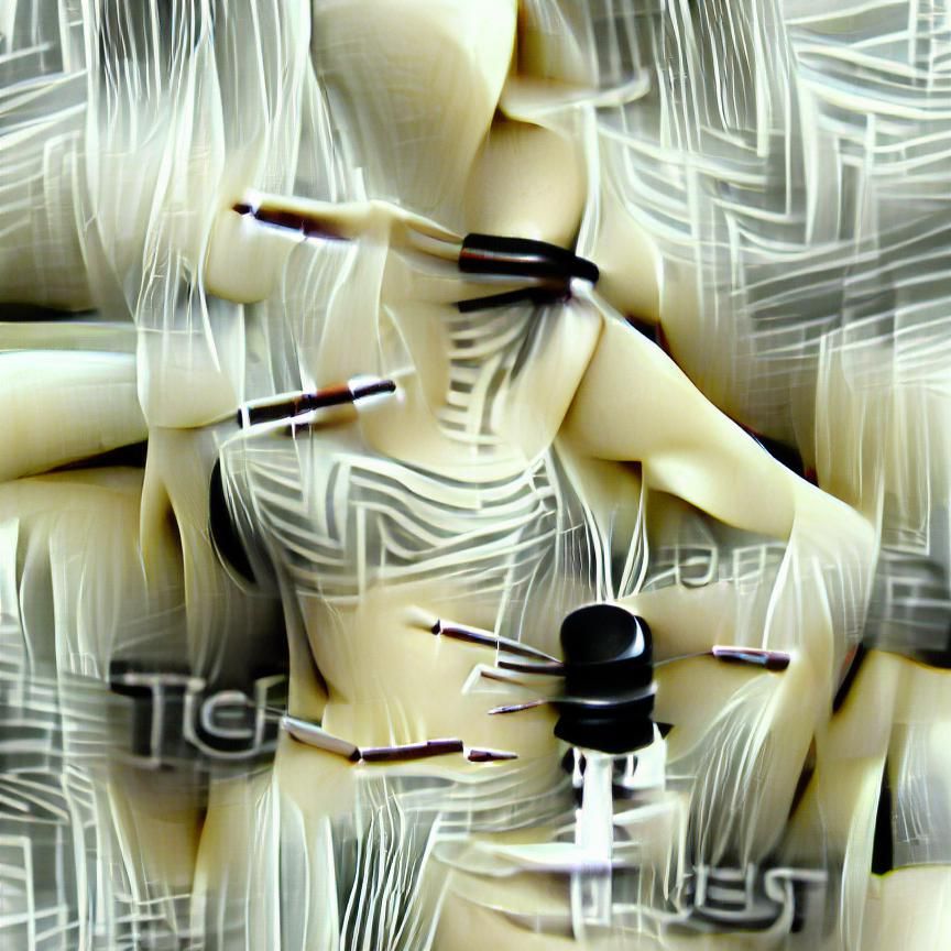 Simple Mannequin Image Generated by AI