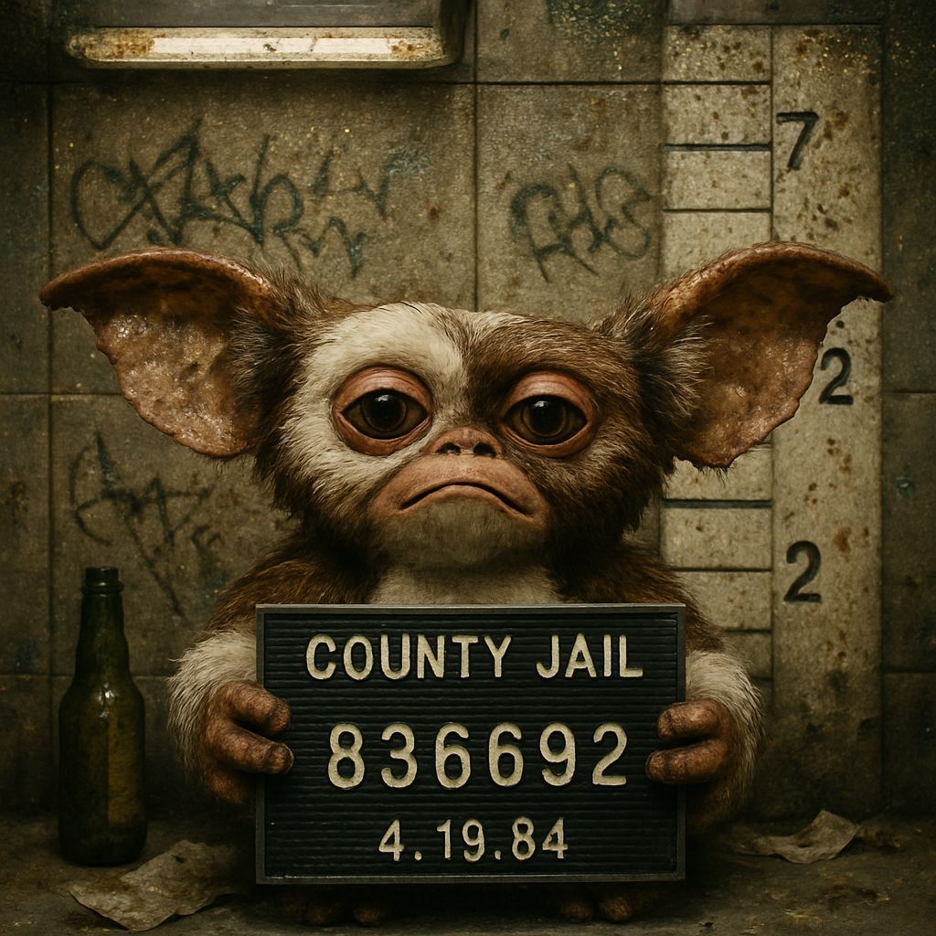 Gizmo's Mugshot: Gremlins in Gritty Realism