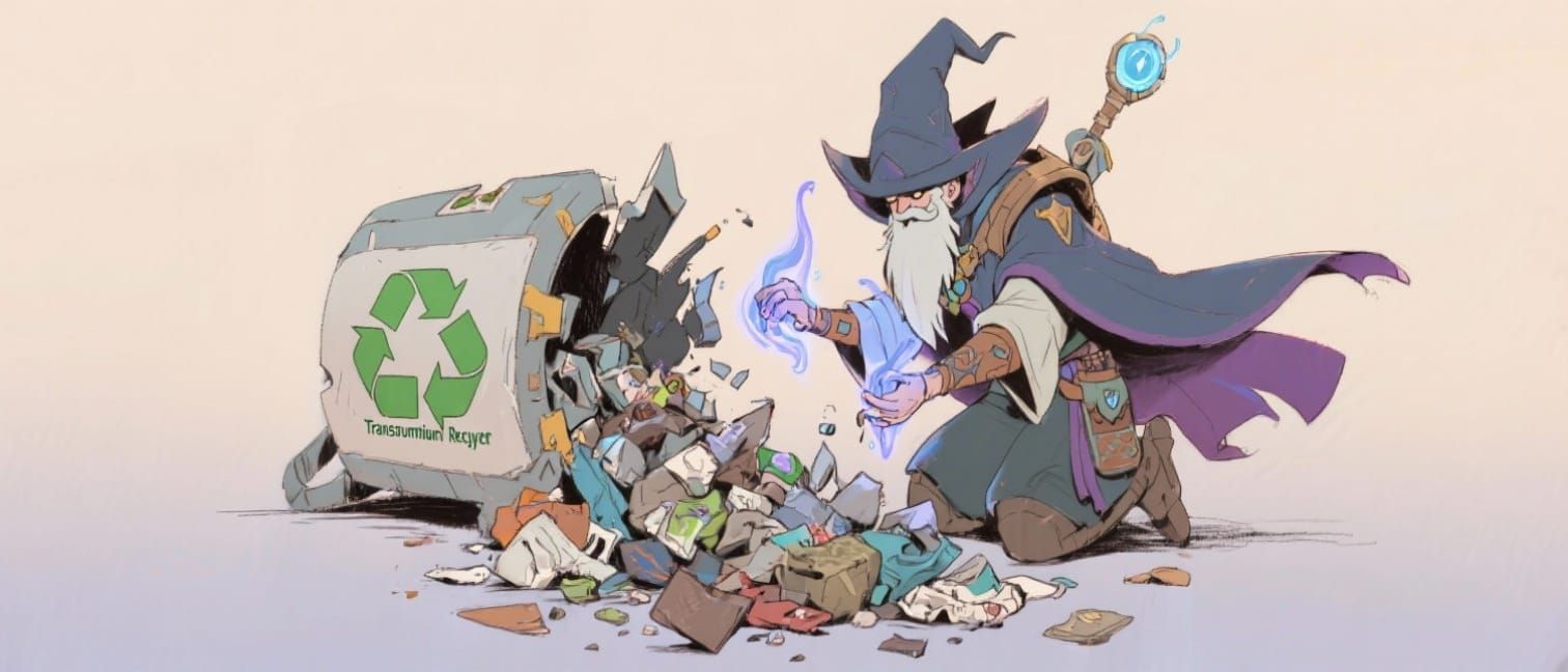 Magical Transmutation Recycler: Environmental Magic Users