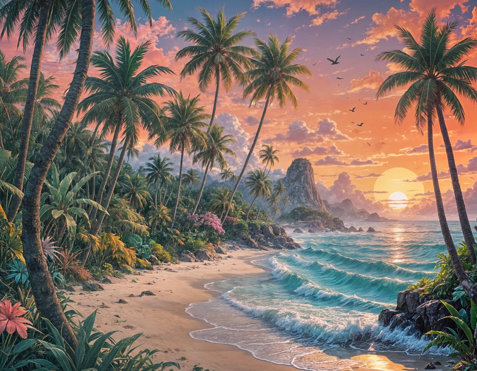 Vaporwave Tropical Vibes...