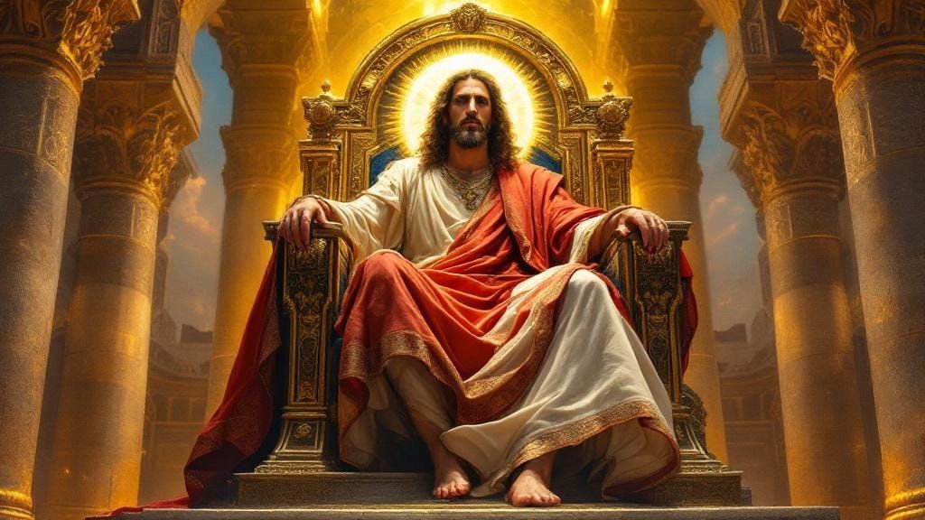 Jesus Christ Enthroned in Jerusalem: Byzantine-Renaissance S...