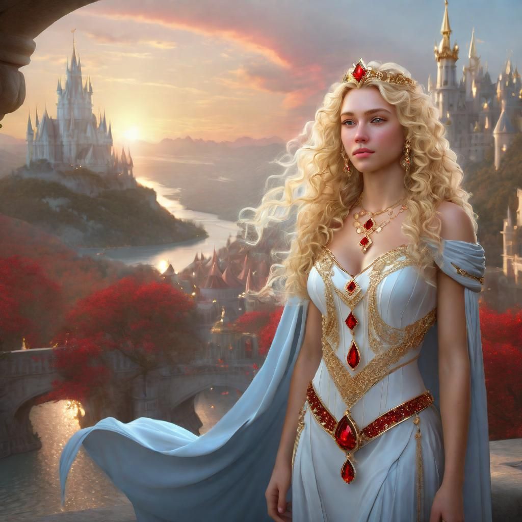 Young Beautiful Princess.