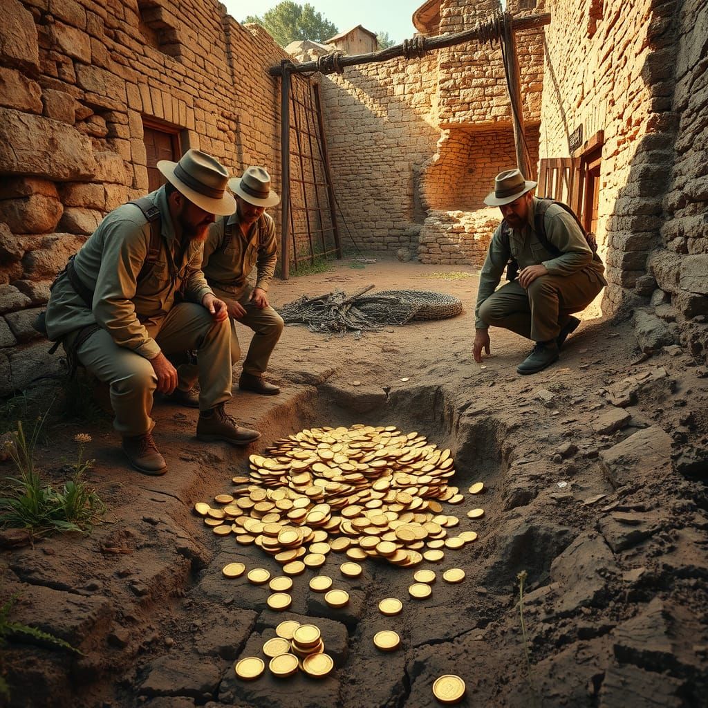 Gold is Indestructible and can be buried for centuries!