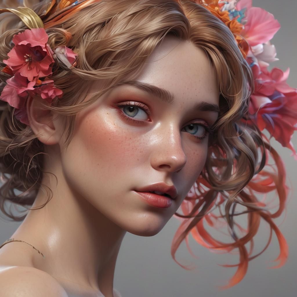 Detailed Portrait with Dynamic Lighting in Unreal Engine