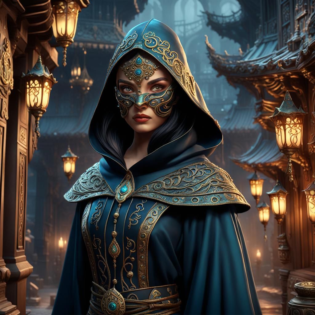 Awen Thief in the Night: Digital Matte Painting