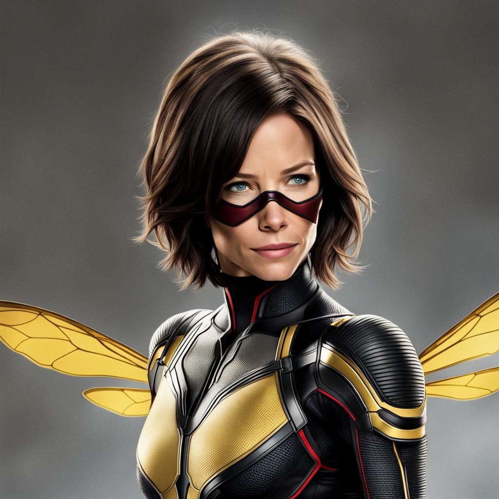 Hope Van Dyne as The Wasp Digital Art