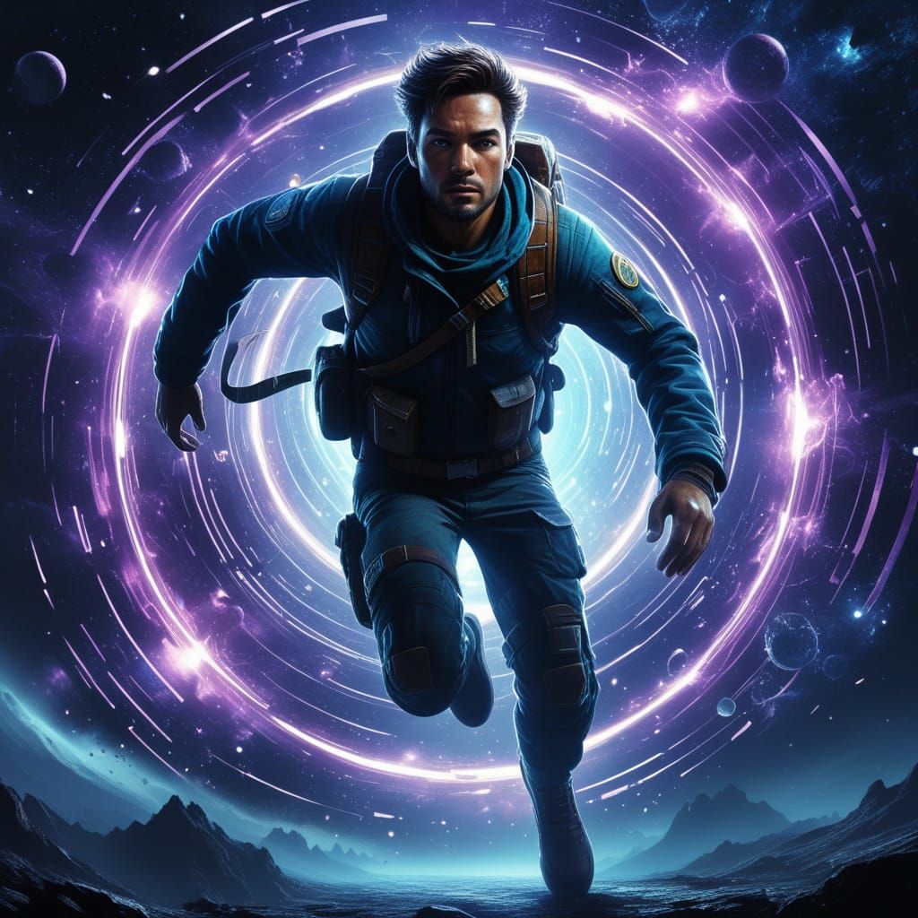 Sci-Fi Explorer Jumps Between Universes in Cinematic Digital...