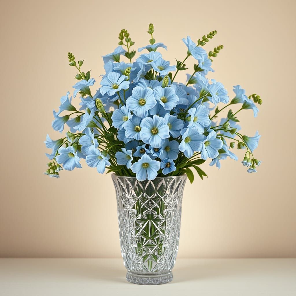 Blue Campanule Clochette Still Life