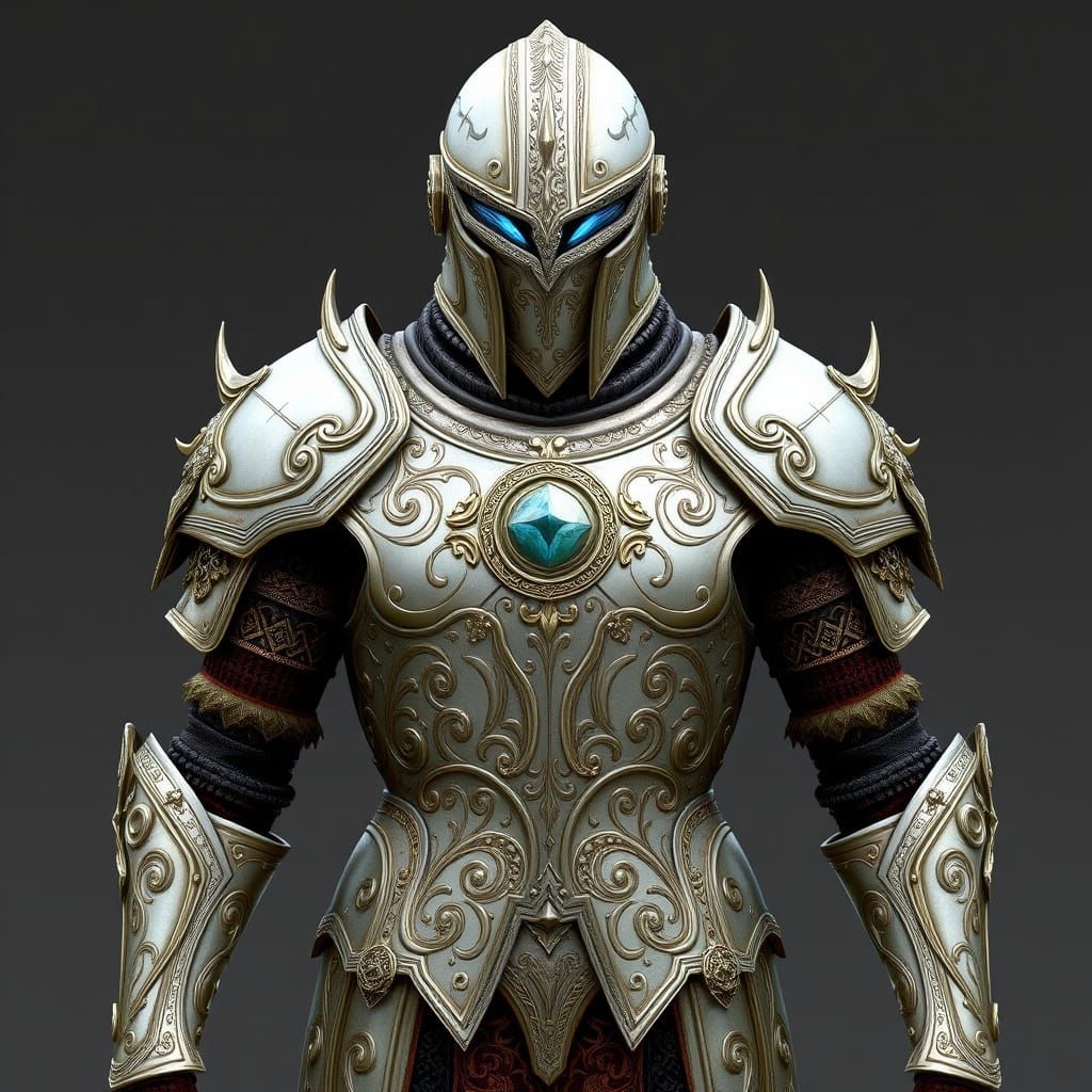 Ancient Ayleid Sorcerer-King's Grand Armor in Elven Style