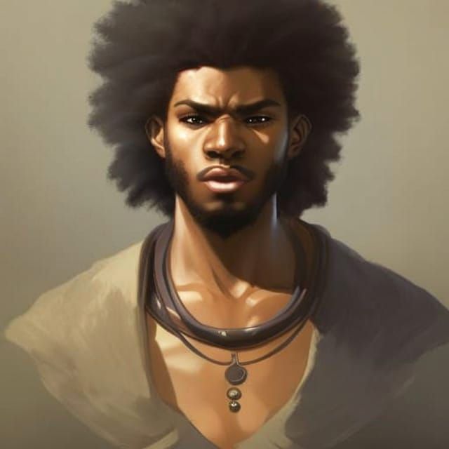 Fantasy RPG Human Male Portrait in 4K HD