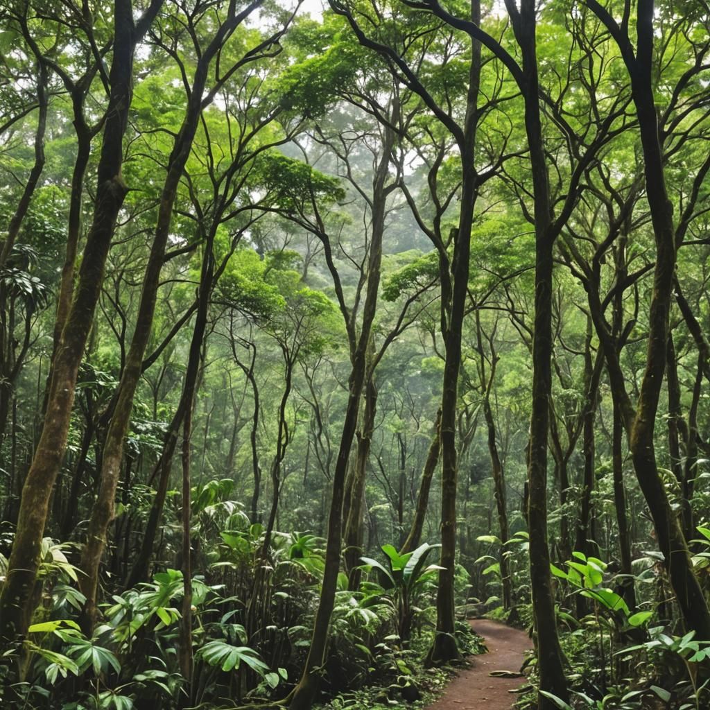 Costa Rica National Park AI Render