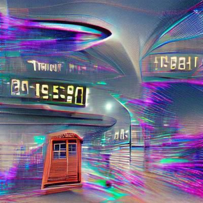 Stepping Through a Time Portal