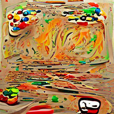 AI Generated Image from Empty Prompt