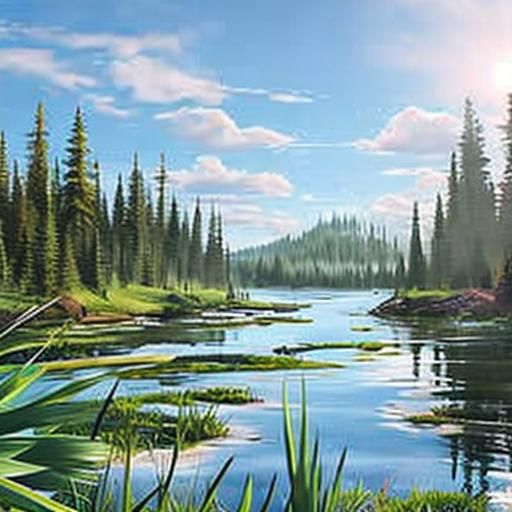 Bold and Beautiful Abstract AI Art