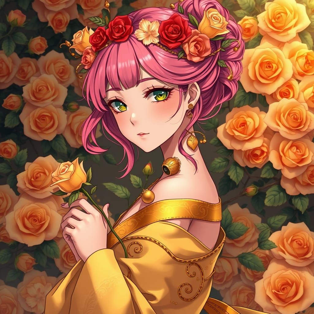 Golden Goddess of Manga Fantasy