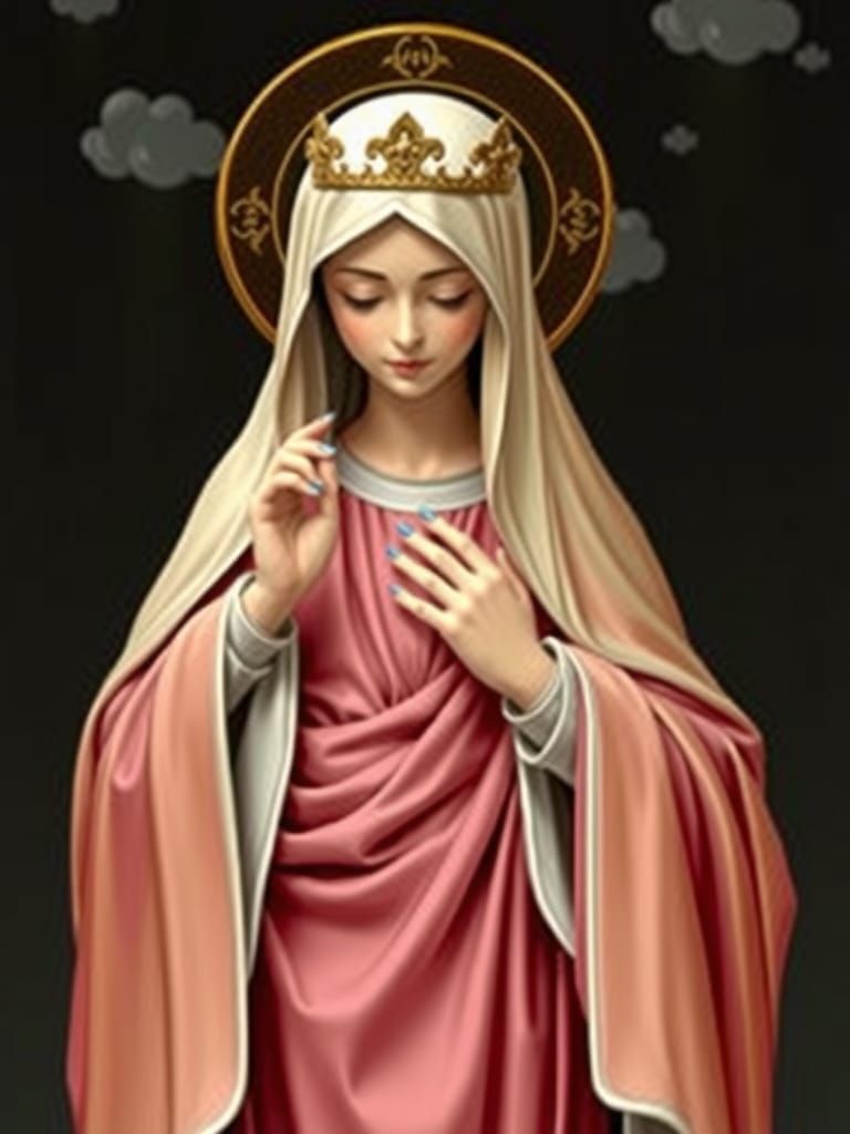 When I find myself in time of troube, Mother Mary came to me...