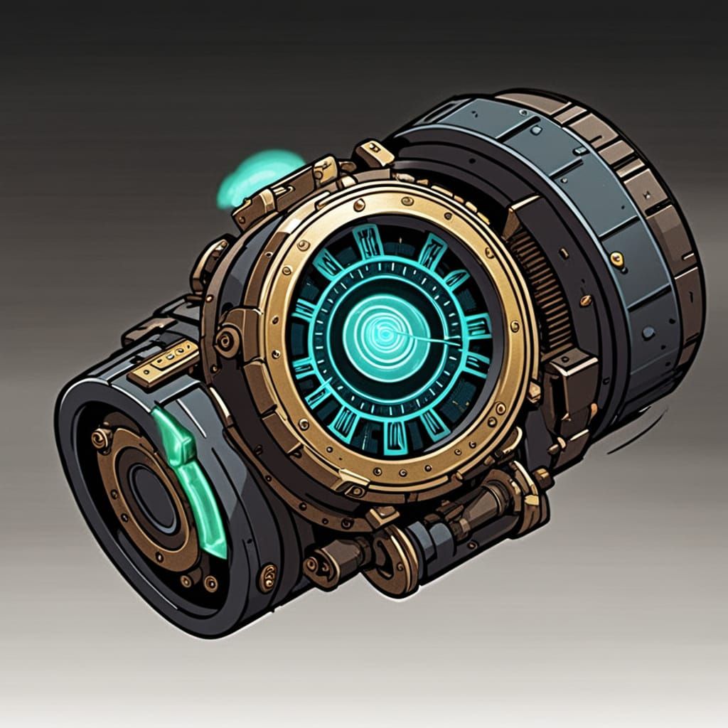 Steampunk Sci-Fi Ultimatrix Watch: Comic Book Art