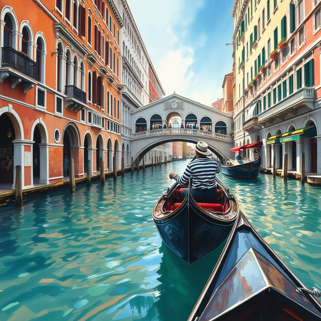 POV: A Canal in Venice