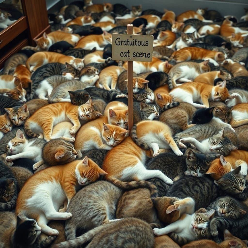 Fishing for likes.  Katz usually come through.