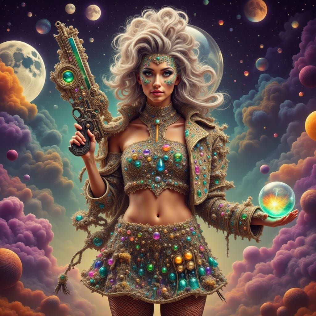 Dr. Lupe Astra in Retro Sci-Fi Bazaar