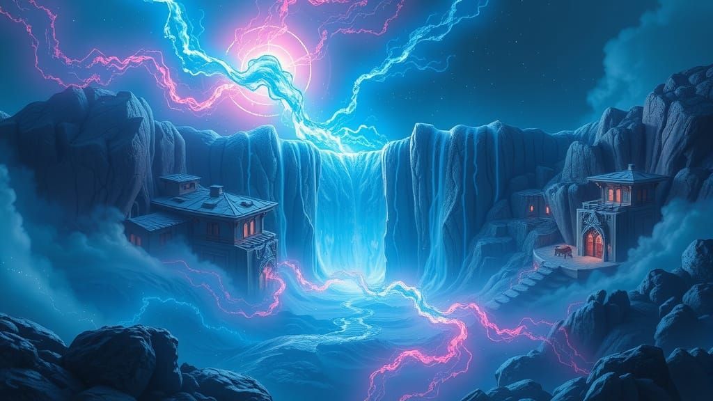 Abstract Phenomenon Generated by AI