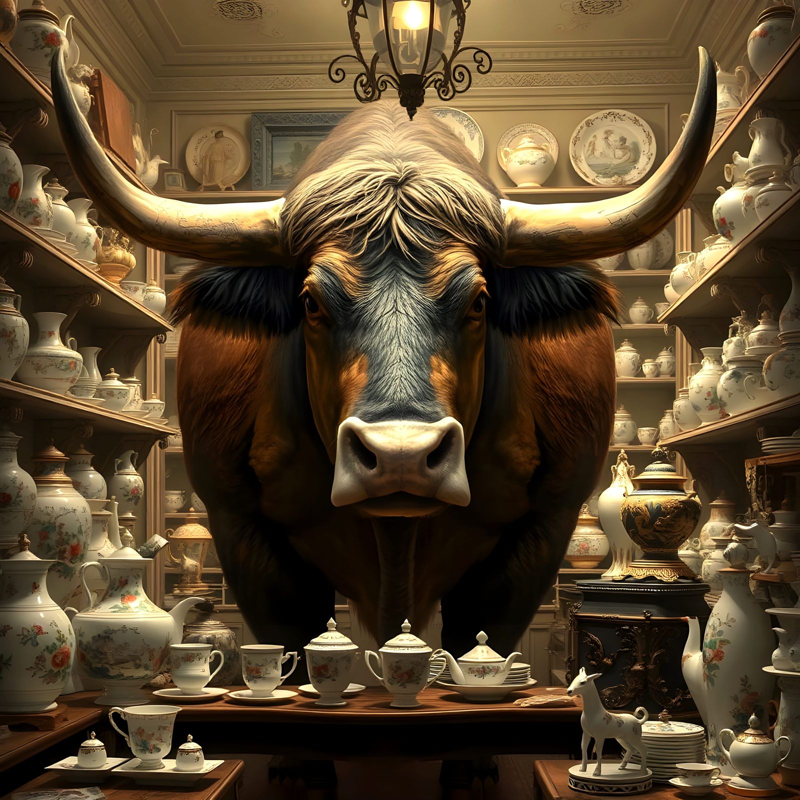 Bull in a China Shop