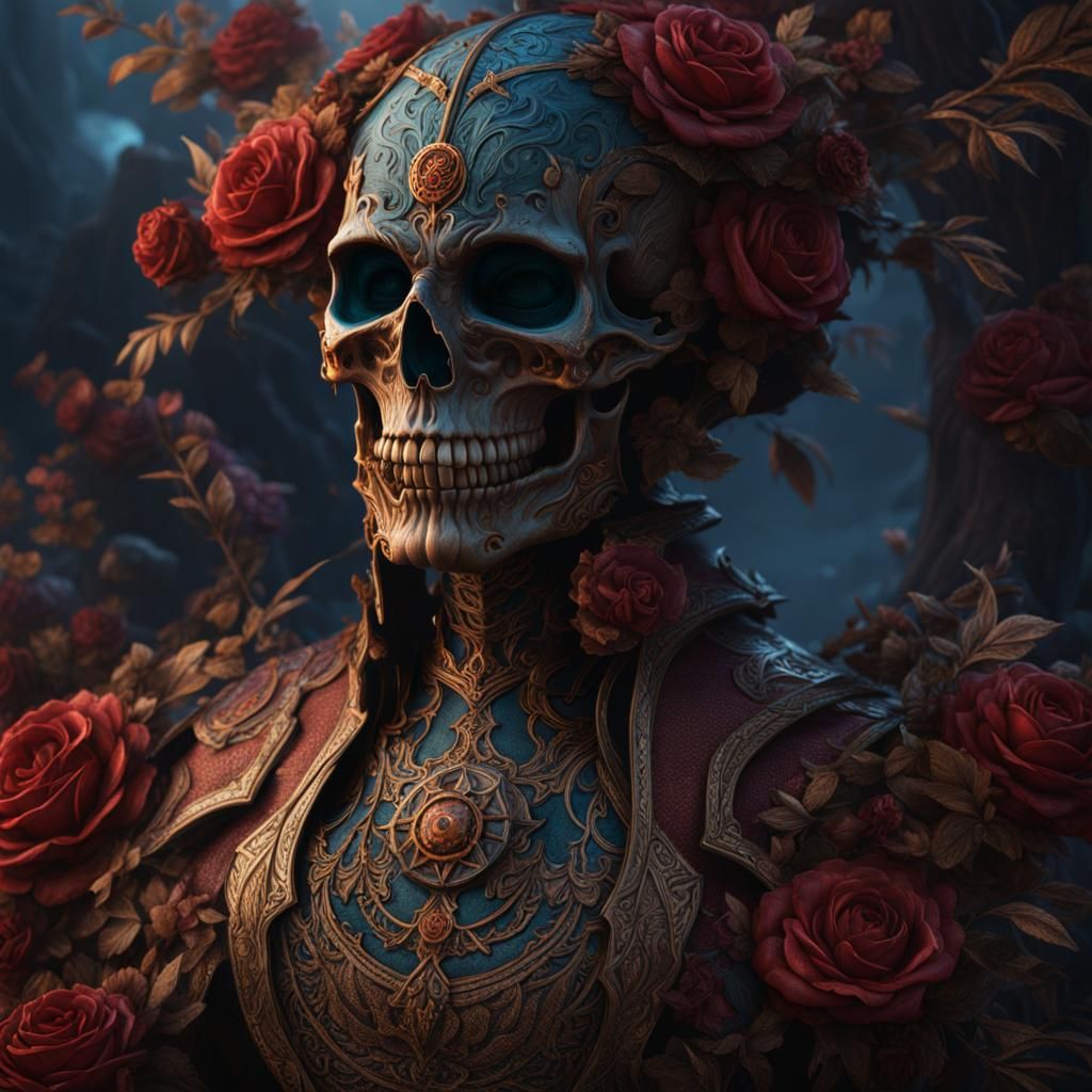 Detailed Matte Painting of a Corpse