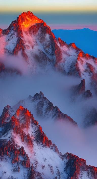 Mount Olympus at Dawn