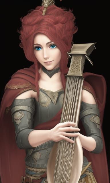 Anna Fire Emblem as D&D Bard