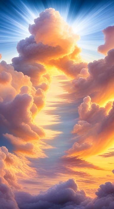 Cloud Dragon in Heavenly Foxfire Aurora Borealis