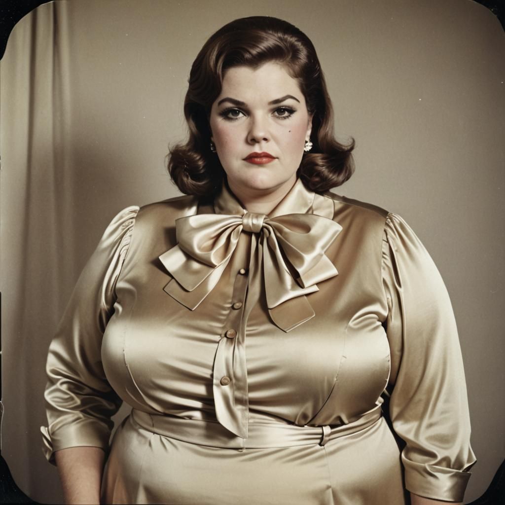 Retro Glamour: 1960s Fashion Polaroid