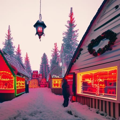 Christmas village