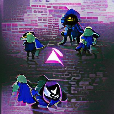 Bold Logo with Delta Symbol