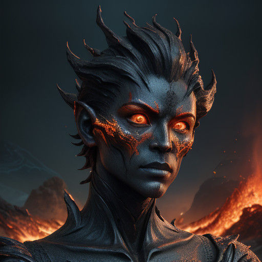 Molten Goddess of Volcanic Fury