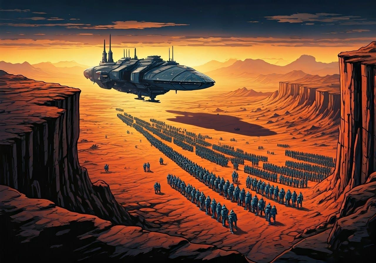 Cybermen Army Amasses on Desert Planet in Gritty Graphic Nov...