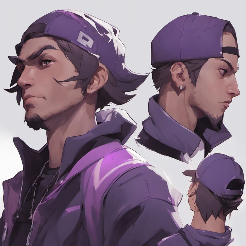 Pokémon Trainer Portrait in Hyperdetailed Style