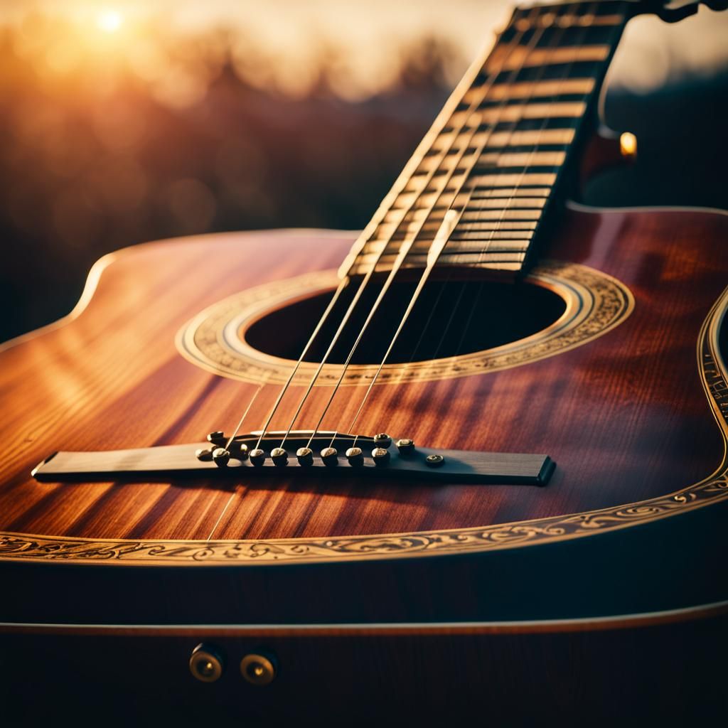 Electro-Acoustic Guitar in Cinematic Style