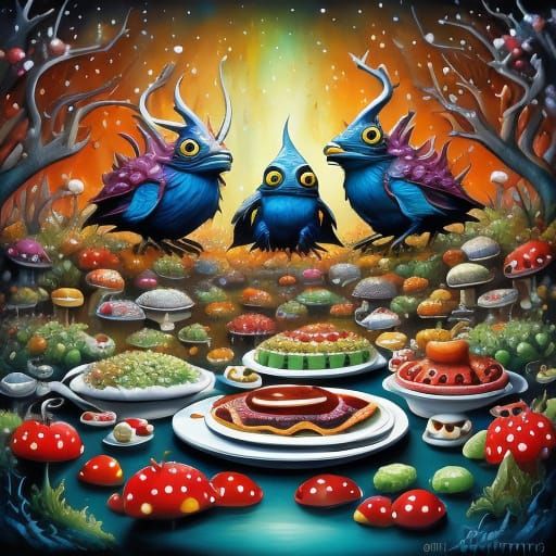 Creepy Cute Surrealism in a Dreamlike Reality