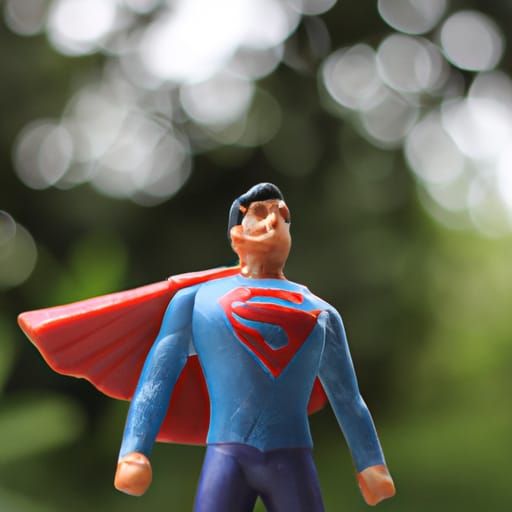 Superman: Professional Photography with Bokeh