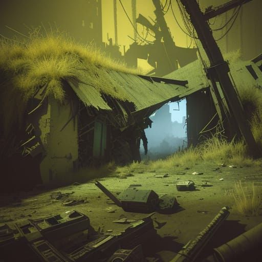 Gritty Post-Apocalyptic Comic Book Art