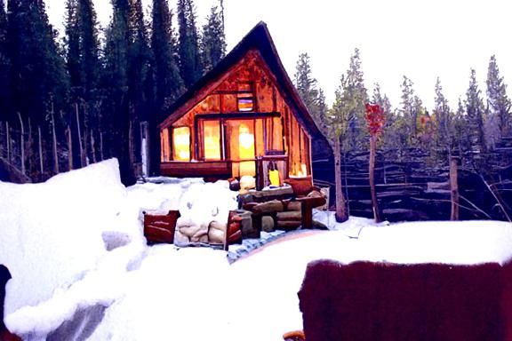 Cozy Winter Cabin Retreat